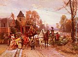 Famous Arrival Paintings - The Arrival of the Baby